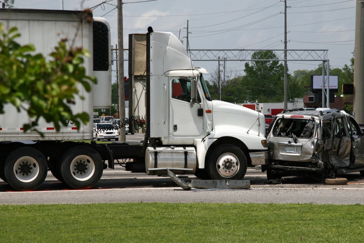 big rig accident